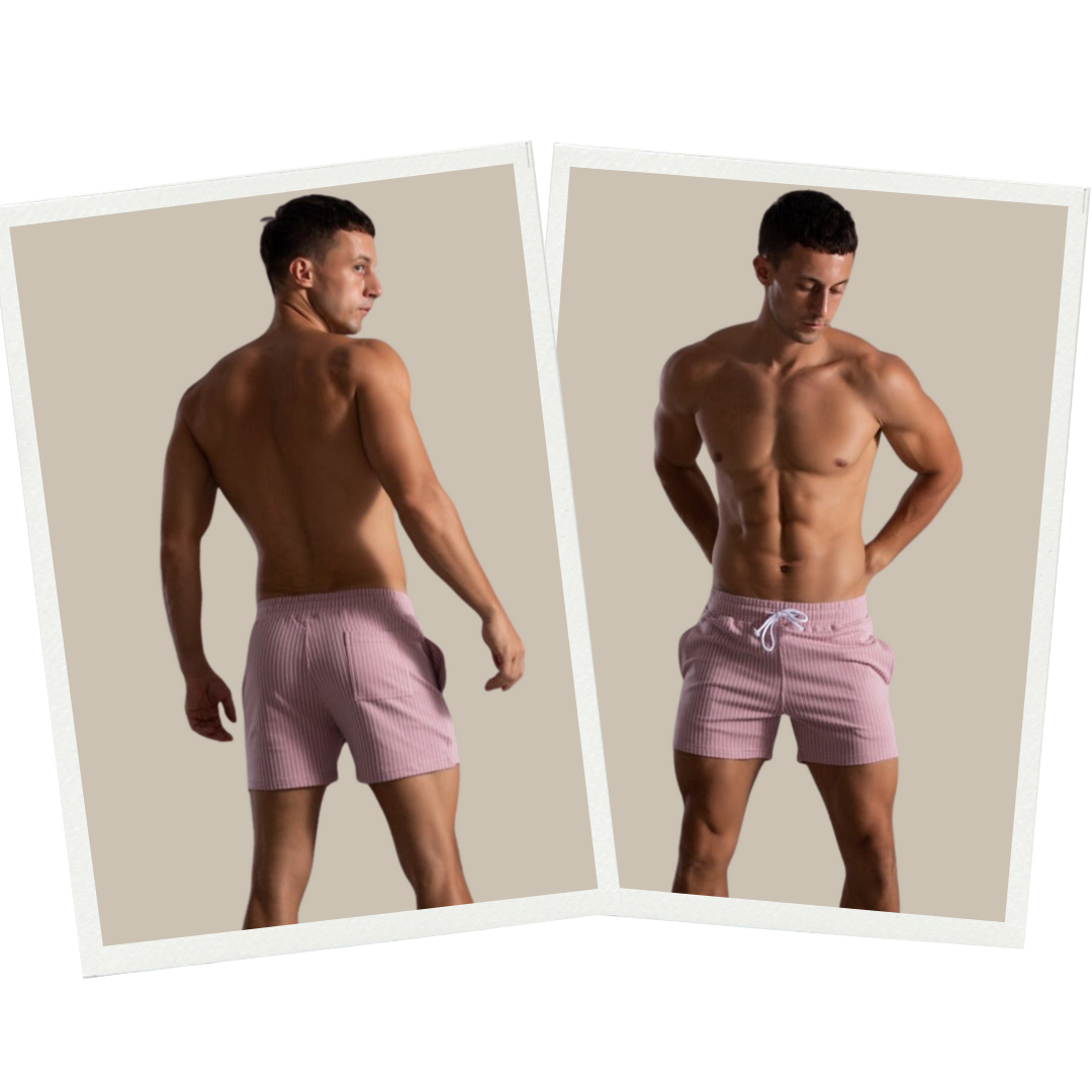 Axel Fit Shorts | Comfortable & Stylish Drawstring Striped Shorts