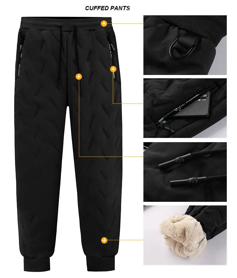 Hannes Fit Joggers | Warm Fleece Comfort Pants for Men