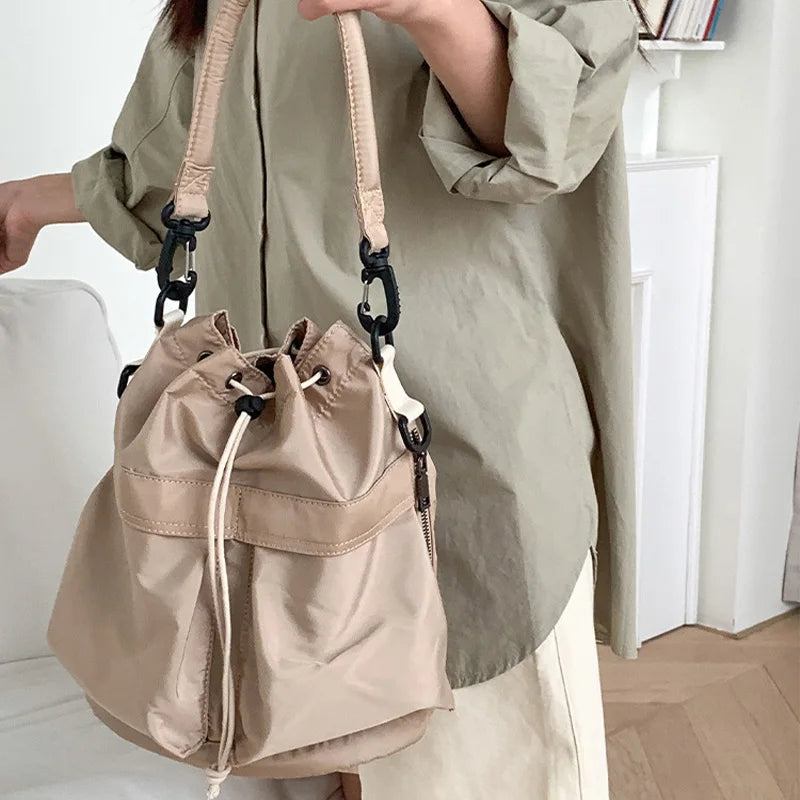 Waterproof Drawstring Women Bags