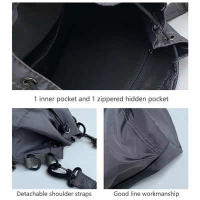 Waterproof Drawstring Women Bags