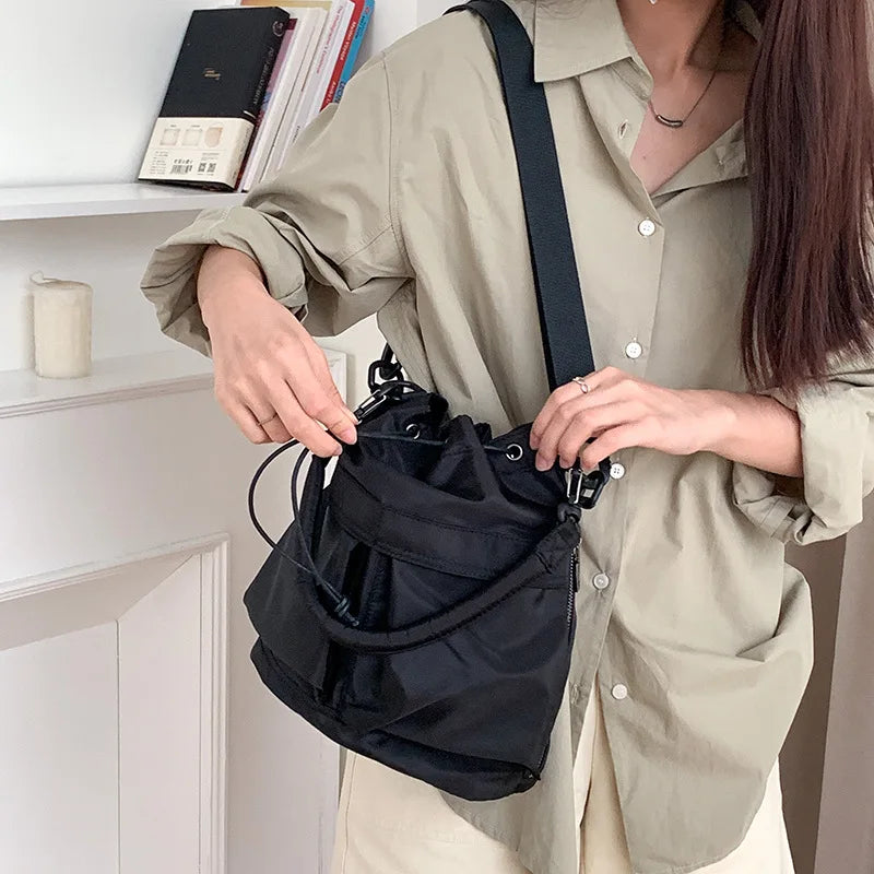 Waterproof Drawstring Women Bags