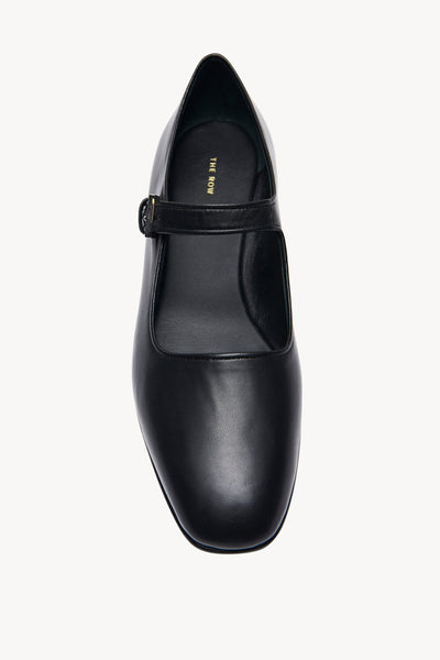 Ava Black Leather Shoes - Timeless Elegance and Comfort