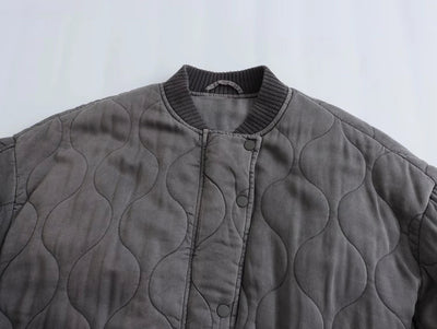 Lucy™ Quilted Bomber Jacket | Stylish and Cozy Outerwear for Any Occasion