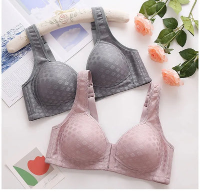 Anti-Sagging Bra | Convenient Front Closure Support Brassiere