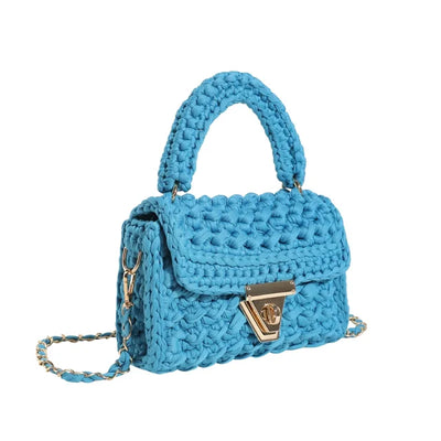 Colorful Rainbow - Crochet Handbag