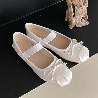 Ladies Butterfly Knot Flats - Trendy and Comfy!