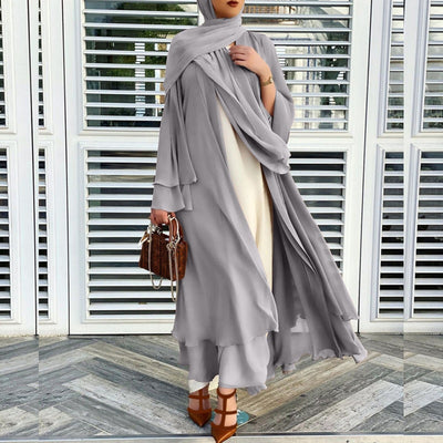 Open Amina Abaya with Hijab | A Beautiful & Airy Abaya for Women