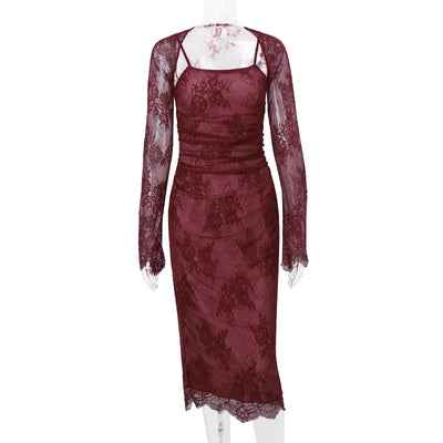 Rose Lace Dress