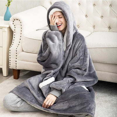 Hoodie Blanket | Perfect Combination of a Cozy Hoodie and Comfy Blanket in One