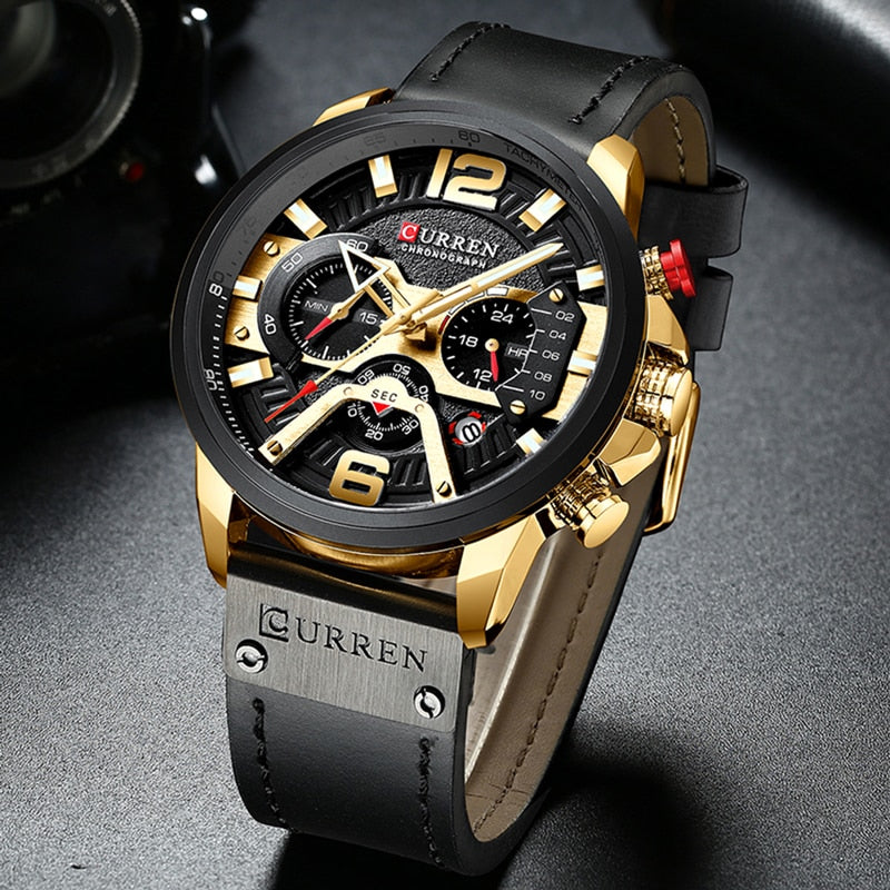 Curren Casual Watch | Stylish & Timeless Water Resistant Timepiece for Men