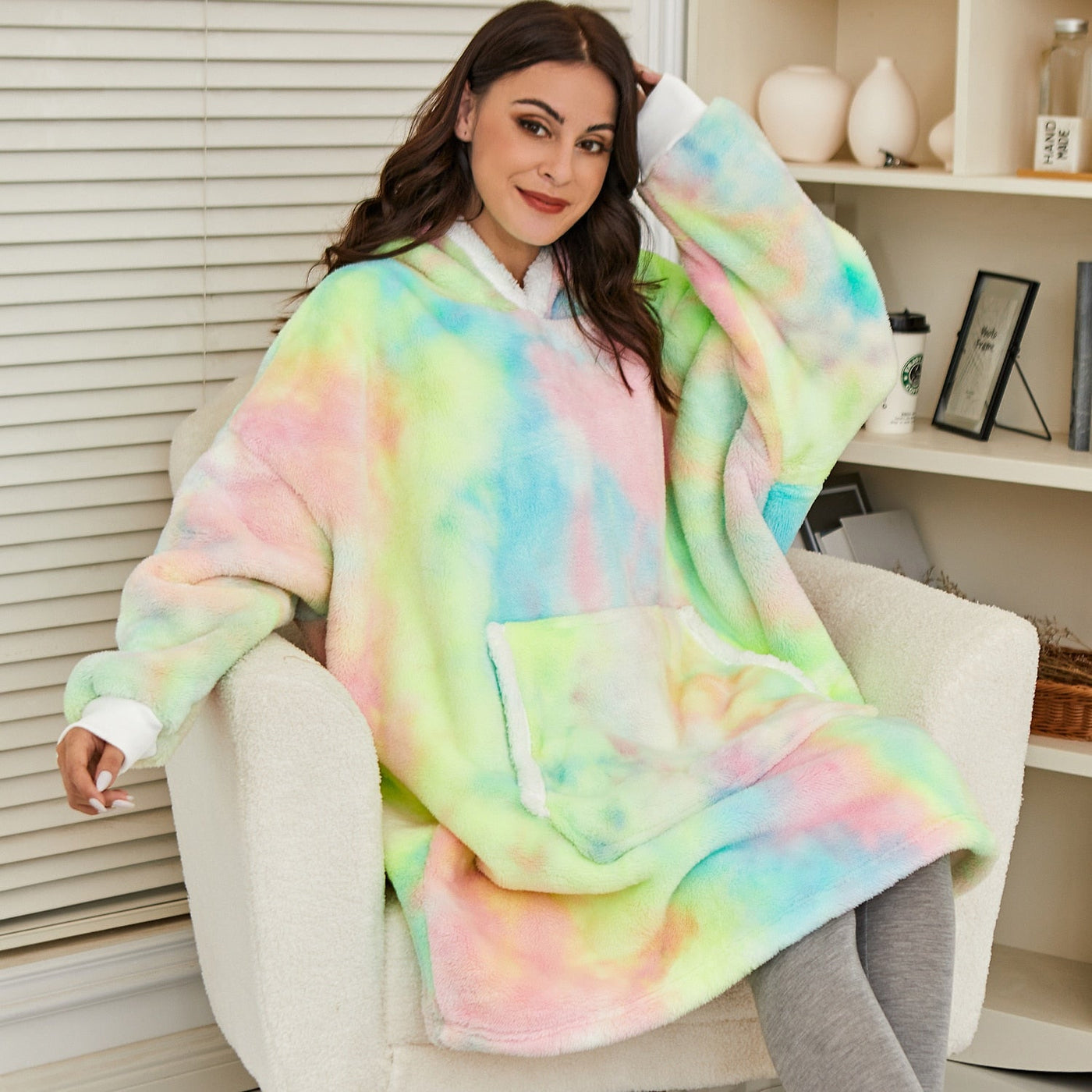 Hoodie Blanket | Perfect Combination of a Cozy Hoodie and Comfy Blanket in One