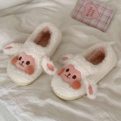 Fluffy Animal Slippers | The Cutest Winter Slippers