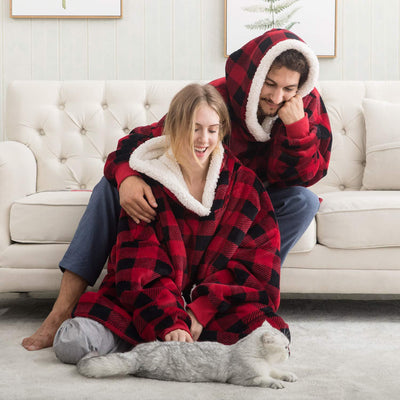 Hoodie Blanket | Perfect Combination of a Cozy Hoodie and Comfy Blanket in One