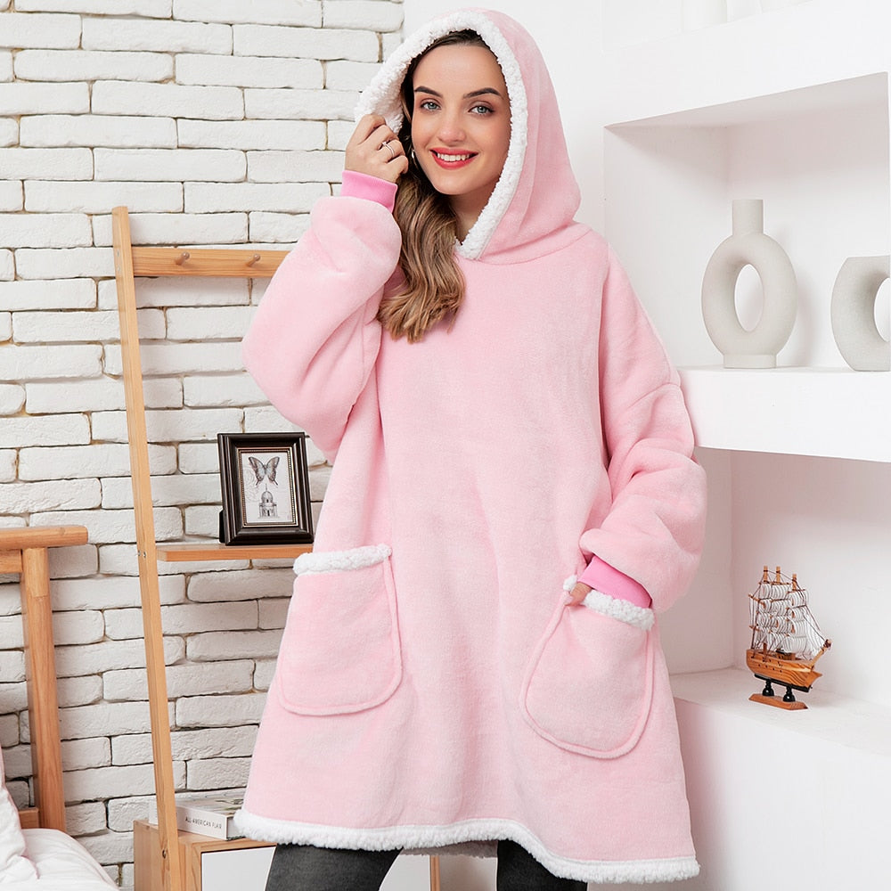 Hoodie Blanket | Perfect Combination of a Cozy Hoodie and Comfy Blanket in One