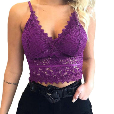 Mara Lace Bralette Cropped Top | A Stylish & Sexy Summer Top