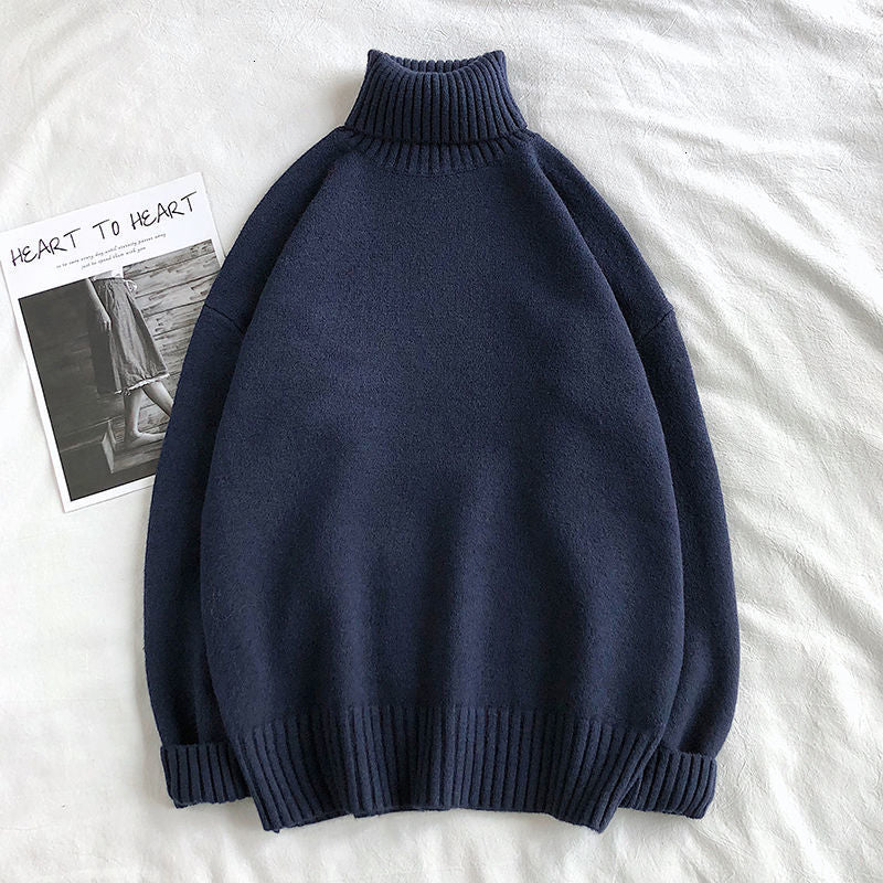 Men's Turtleneck Sweater | Warm & Stylish Knitwear