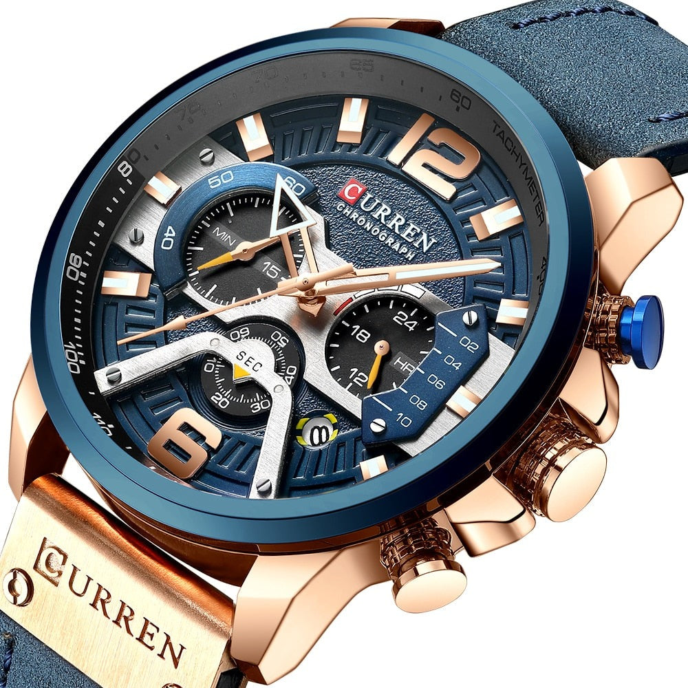 Curren Casual Watch | Stylish & Timeless Water Resistant Timepiece for Men