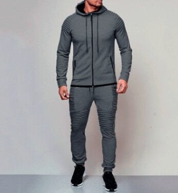 LoungeFlex Tracksuit | Stylish Slim-Fit Hoodie and Jogger Set