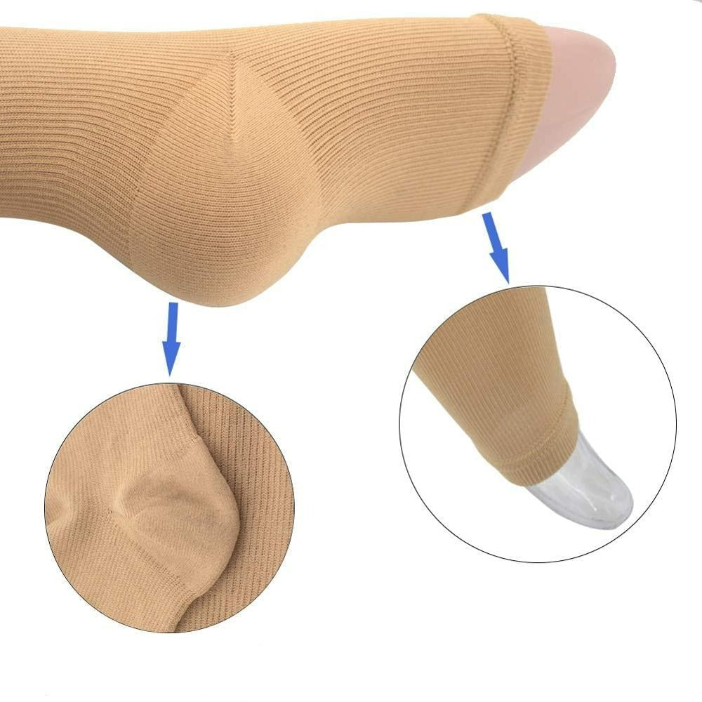 Support Compression Stockings with Zipper | Easy-to-Wear Support for Better Circulation