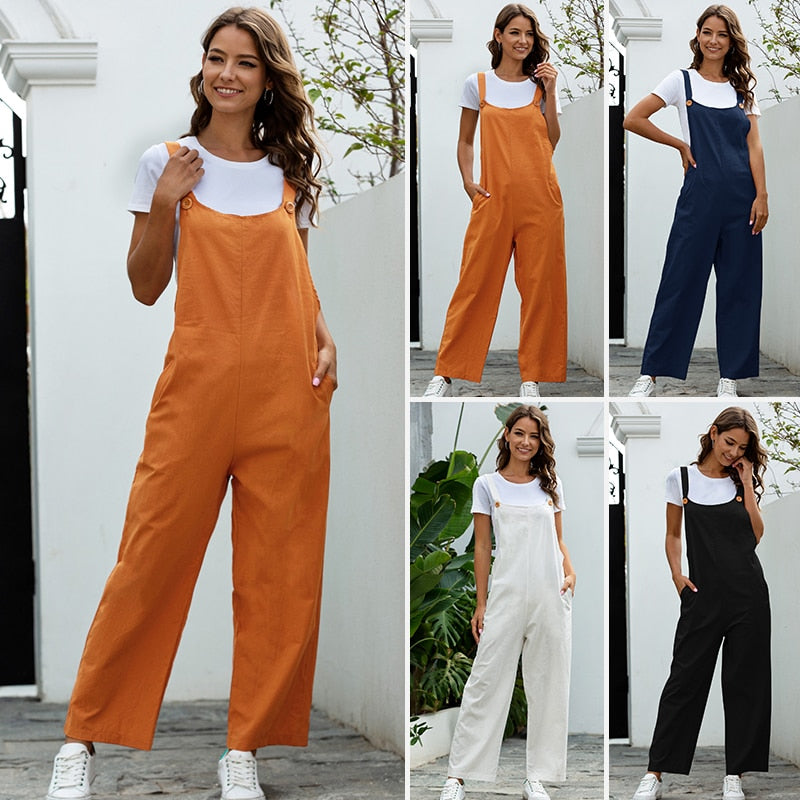 Julia Classic Jumpsuit | Casual and Comfortable One-Piece