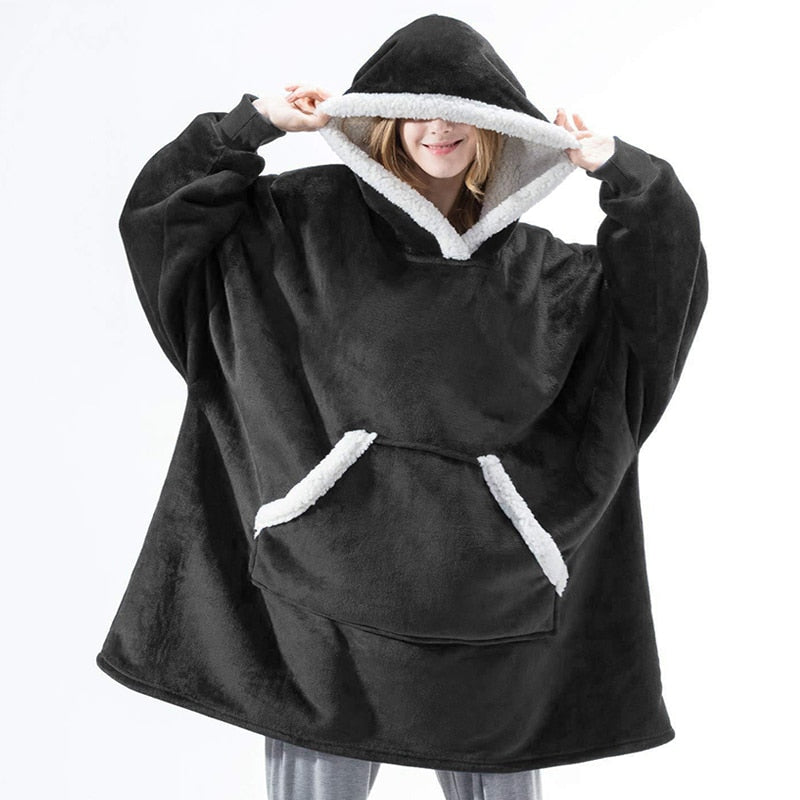 Hoodie Blanket | Perfect Combination of a Cozy Hoodie and Comfy Blanket in One