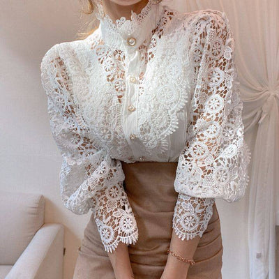 Lucy Lace Blouse | Classic, Elegant & Super Cute