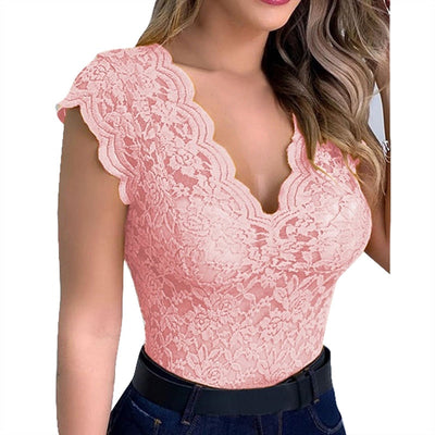 Kyra Lace Top | A Sexy & Elegant Women's Summer Top