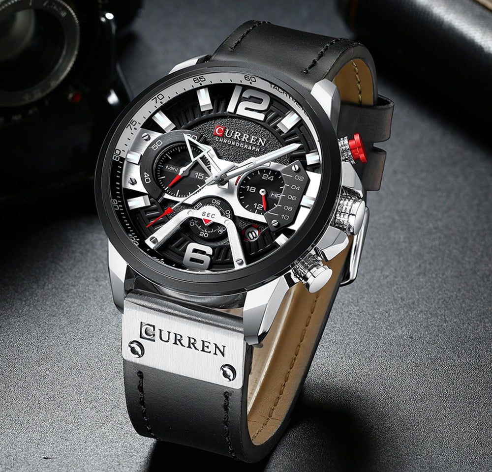 Curren Casual Watch | Stylish & Timeless Water Resistant Timepiece for Men