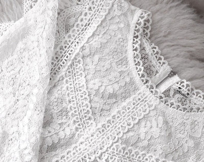 Kelly Lace Blouse | Elegant and Classy Women's Summer Top