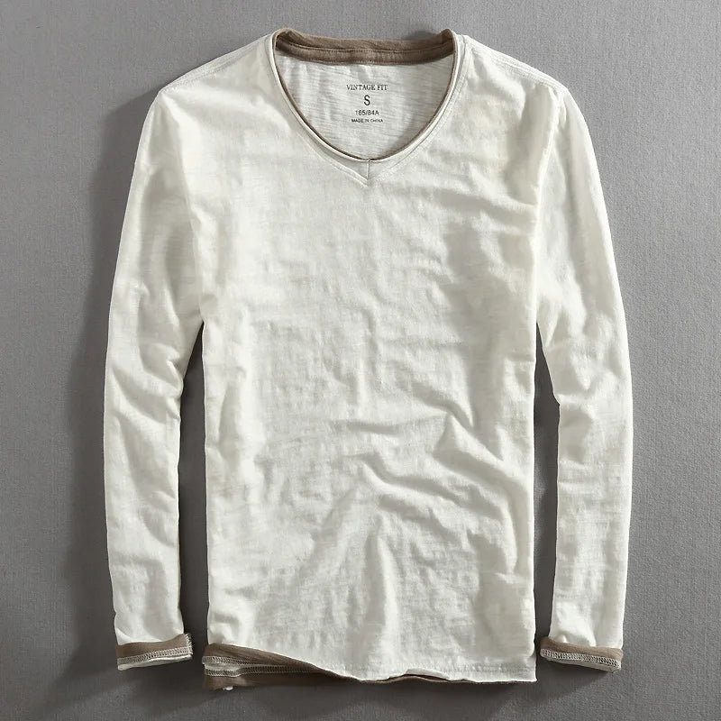 Sakura Long Sleeve Shirt - Where modern design meets timeless comfort!