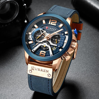 Curren Casual Watch | Stylish & Timeless Water Resistant Timepiece for Men