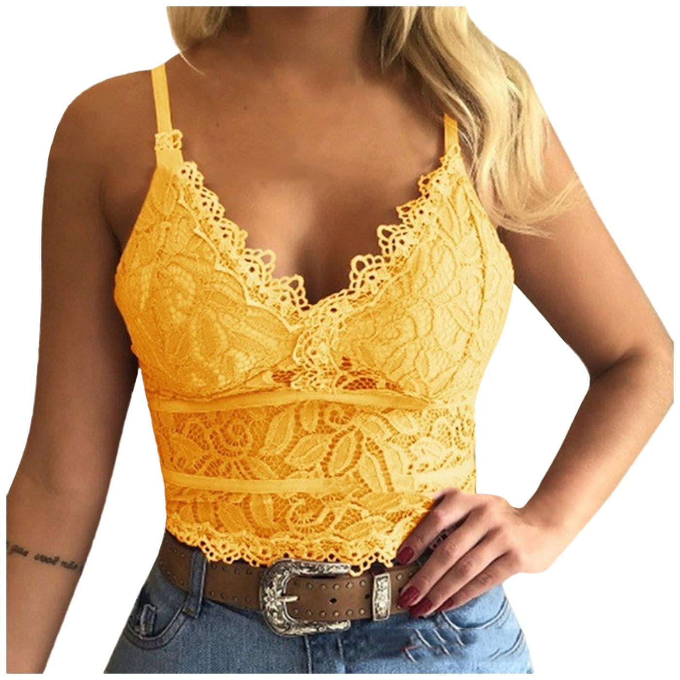 Mara Lace Bralette Cropped Top | A Stylish & Sexy Summer Top