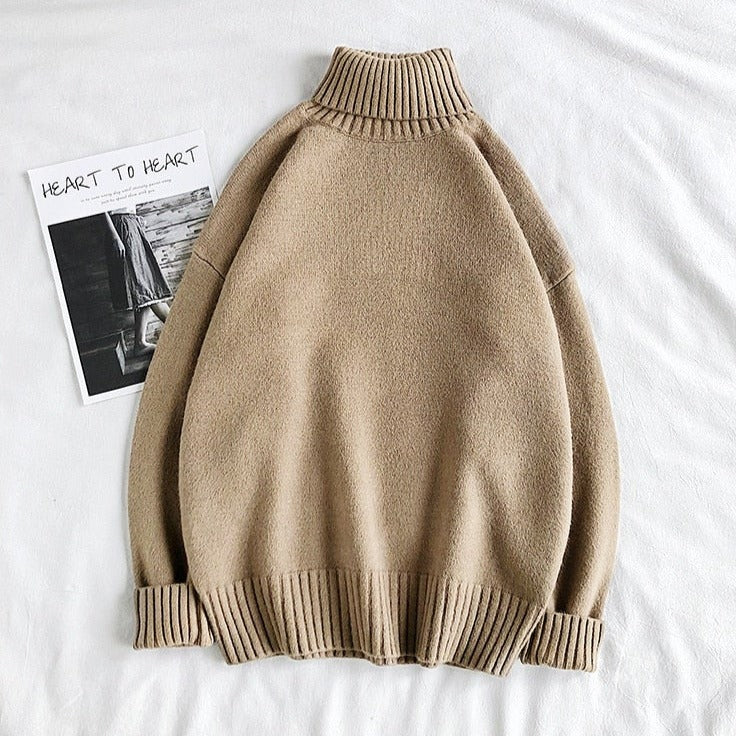 Men's Turtleneck Sweater | Warm & Stylish Knitwear