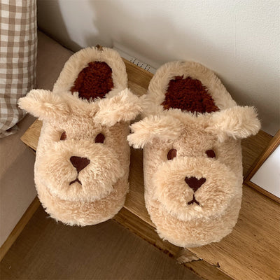 Fluffy Animal Slippers | The Cutest Winter Slippers