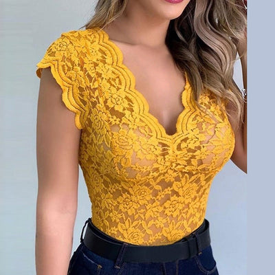 Kyra Lace Top | A Sexy & Elegant Women's Summer Top