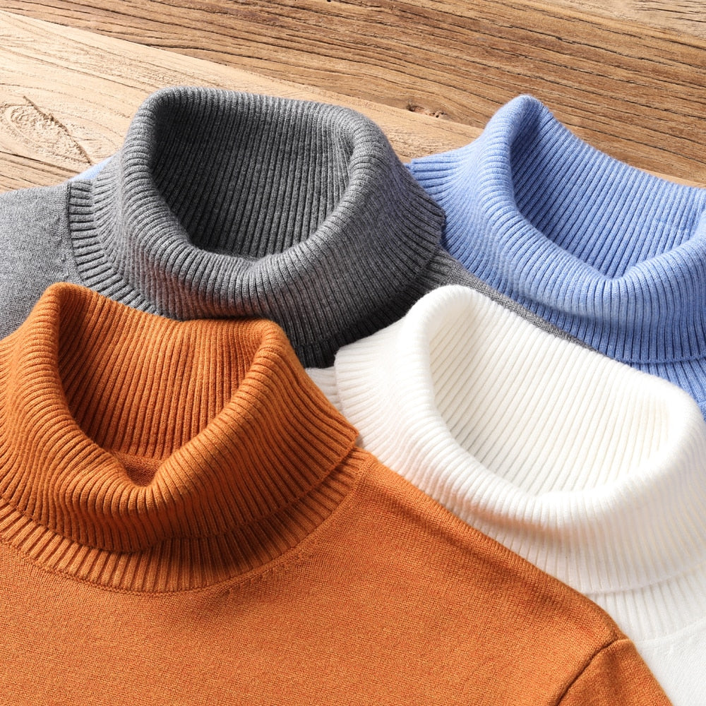 Turtle Neck Pullover for Men