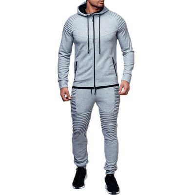 LoungeFlex Tracksuit | Stylish Slim-Fit Hoodie and Jogger Set