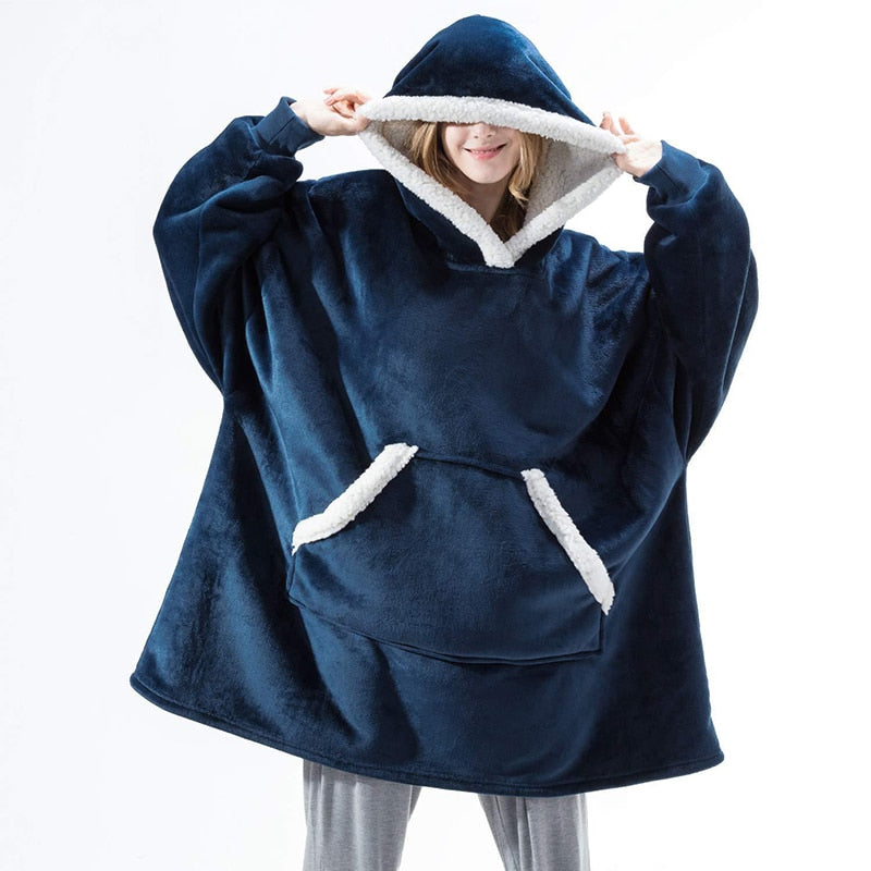 Hoodie Blanket | Perfect Combination of a Cozy Hoodie and Comfy Blanket in One