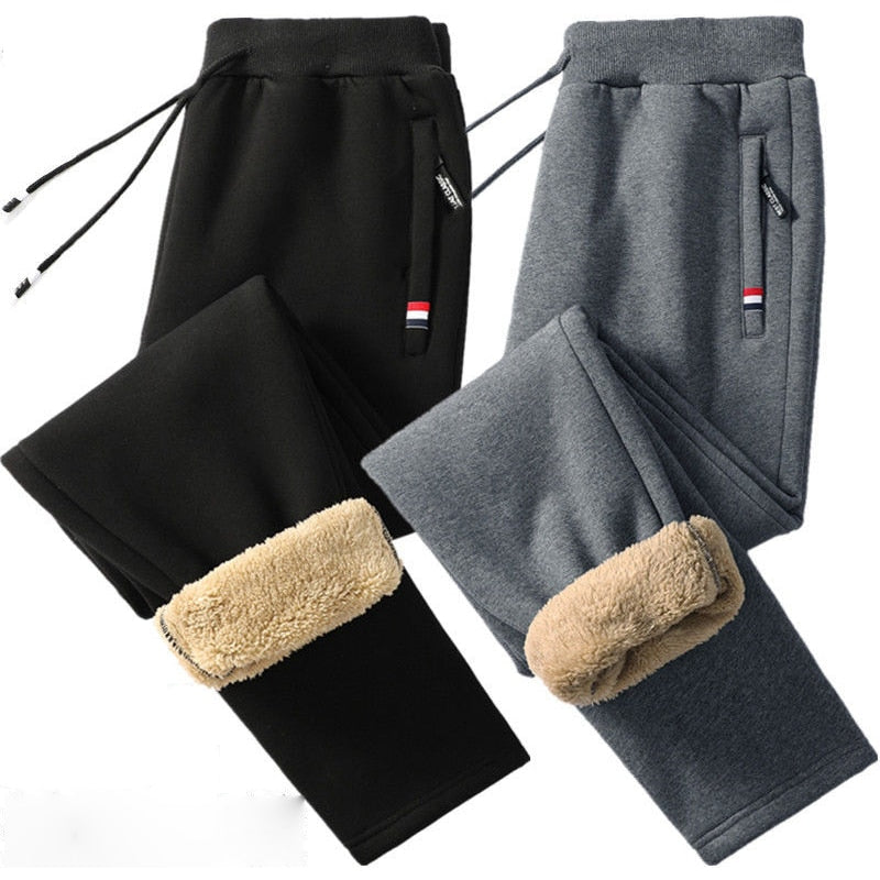 WarmThermal™: Men's Insulated Winter Pants – Comfortable and Cozy Fleece-Lined Trousers