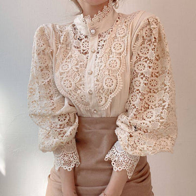 Lucy Lace Blouse | Classic, Elegant & Super Cute