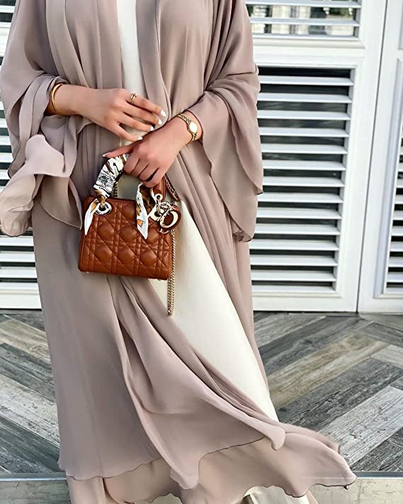 Open Amina Abaya with Hijab | A Beautiful & Airy Abaya for Women