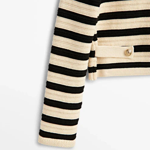 Vanessa | Cozy Striped Cardigan for Everyday Comfort and Style