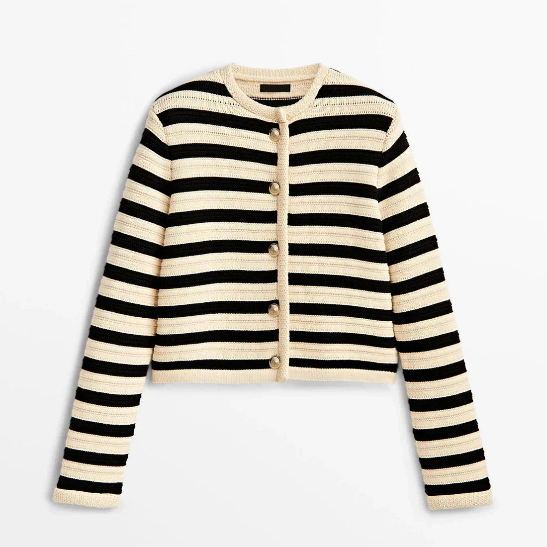 Vanessa | Cozy Striped Cardigan for Everyday Comfort and Style