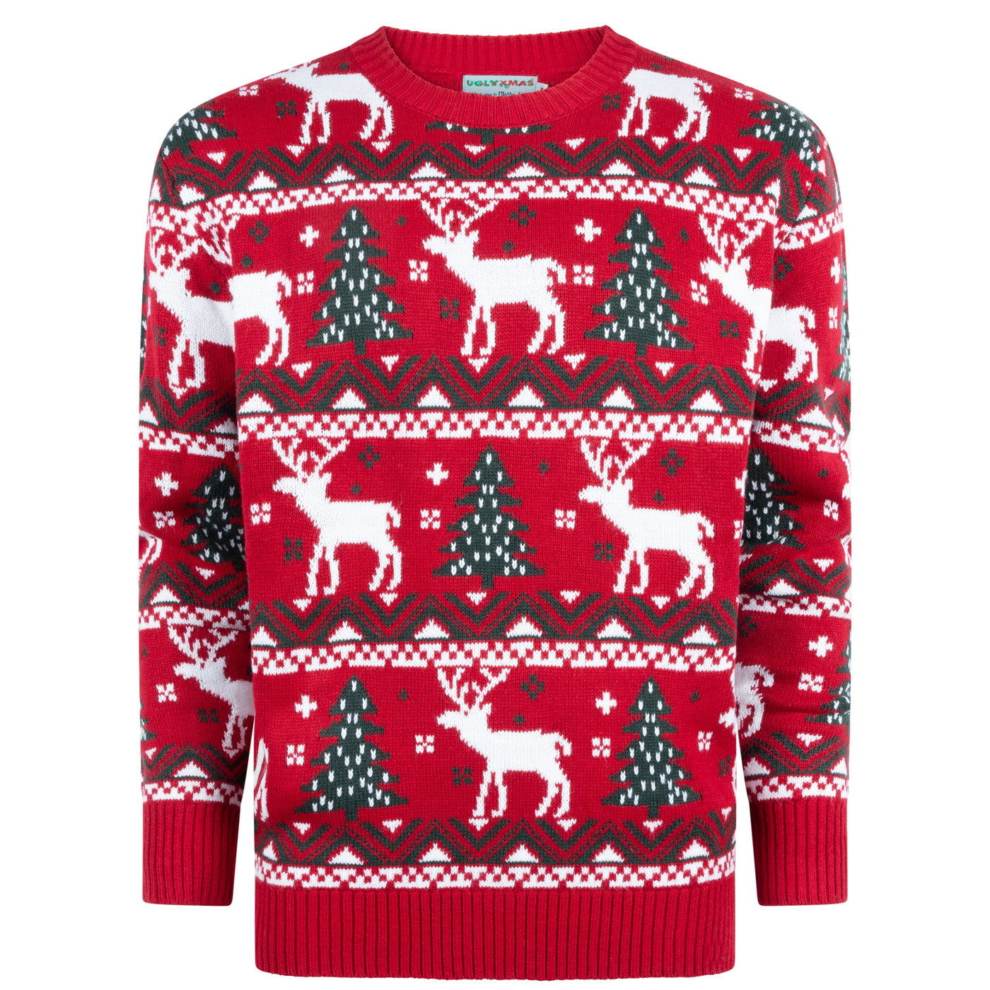 Cozy Red Christmas Sweater | Perfect for Men & Women