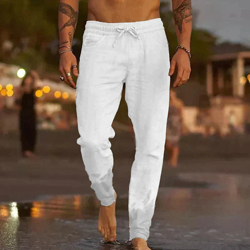 Zenon Casual Linen Trousers - Upgrade your wardrobe!