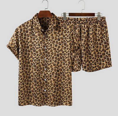 Javon Casual 2-Piece Set | Stylish Leopard Print for Effortless Comfort