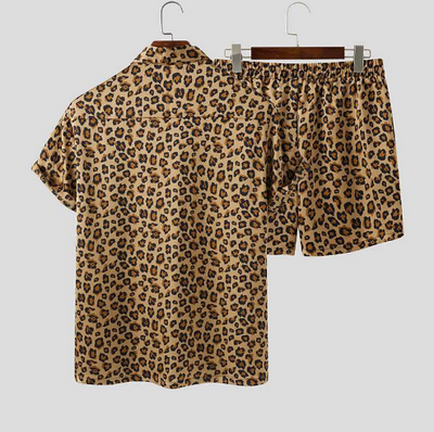 Javon Casual 2-Piece Set | Stylish Leopard Print for Effortless Comfort