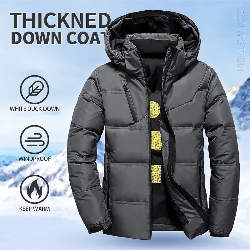 Waterproof Down Ski Jacket | Casual & Warm Winter Jacket for Outdoor Adventures