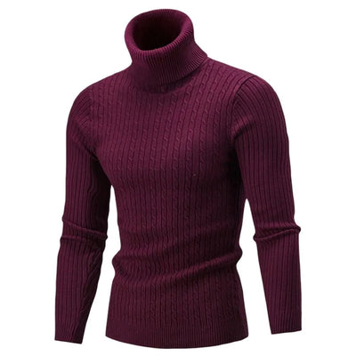 Slim Turtleneck Sweater | Stylish Knitwear for a Sleek Look