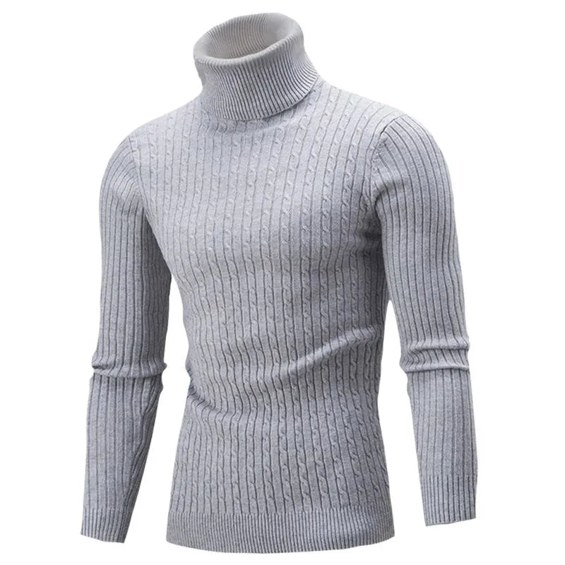 Slim Turtleneck Sweater | Stylish Knitwear for a Sleek Look